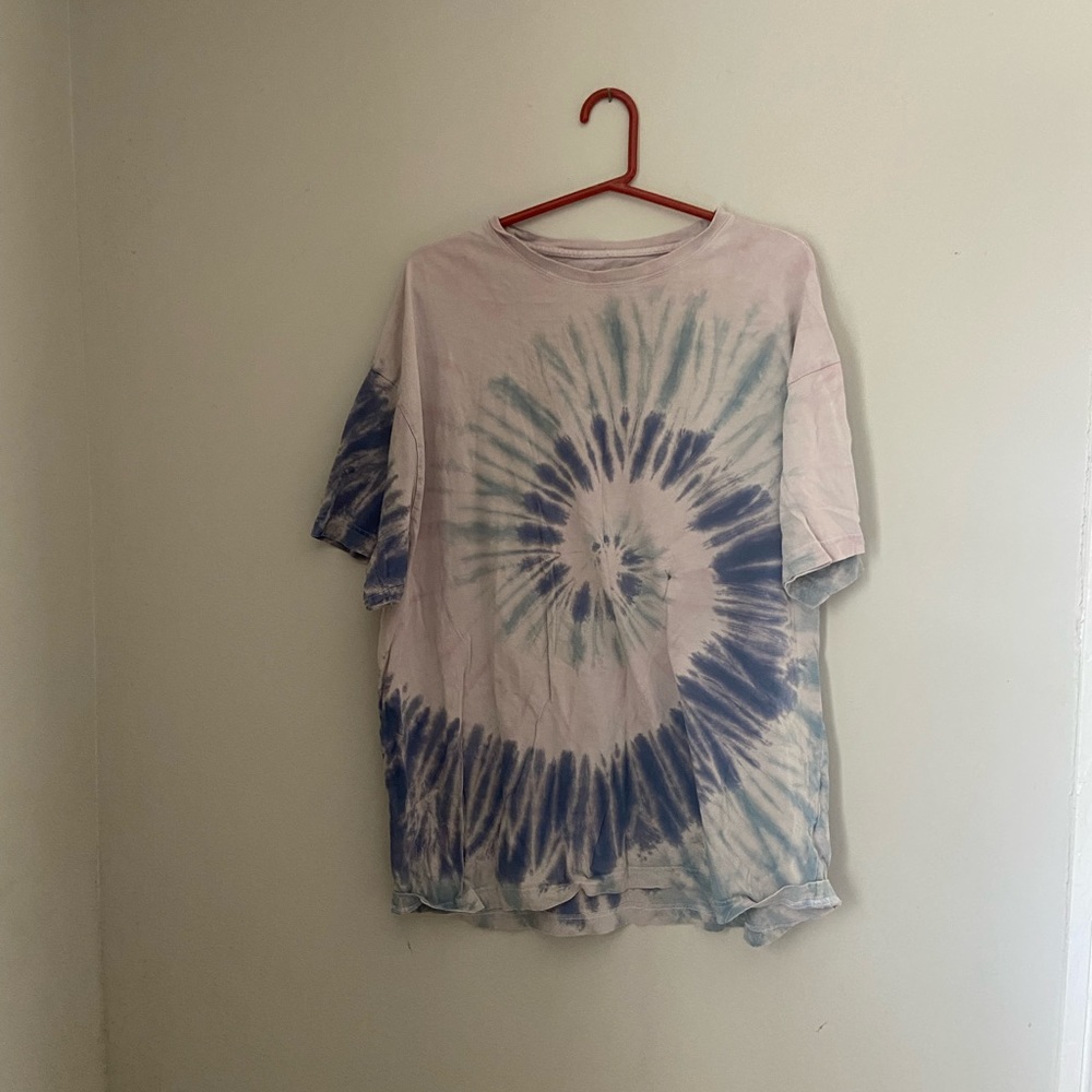 PINK tie-dye shirt